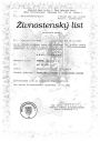 Certifikát – prohlídky, průzkumy a diagnostika staveb.